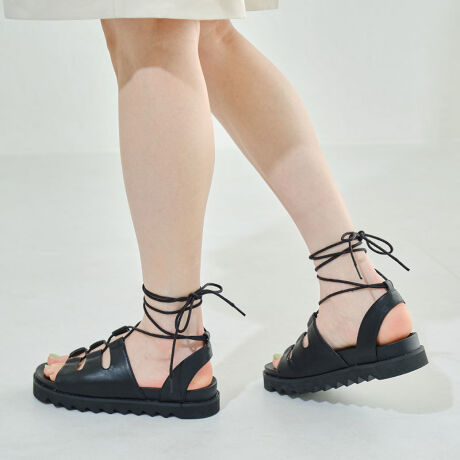 22春夏新作 厚底レースアップサンダル オリエンタルトラフィック Oriental Traffic ファッション通販 マルイウェブチャネル