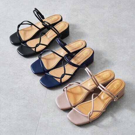 22春夏新作 ナローコードミュールサンダル 225 オリエンタルトラフィック Oriental Traffic 225 ファッション通販 マルイウェブチャネル