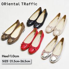 オリエンタルトラフィック(ORiental TRaffic)の【厚手クッション入り】バレエシューズ/R-4006