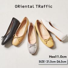オリエンタルトラフィック(ORiental TRaffic)の厚手クッション入り【跳べるパンプス/シリーズ累計販売数150万足突破】バレエシューズ/R-3208