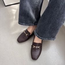 オリエンタルトラフィック(ORiental TRaffic)の跳べるパンプス/シリーズ累計販売数150万足突破★スクエアトゥビットモチーフローファー/R-3210