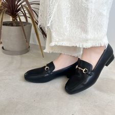 オリエンタルトラフィック(ORiental TRaffic)の跳べるパンプス/シリーズ累計販売数150万足突破★スクエアトゥビットモチーフローファー/R-3210