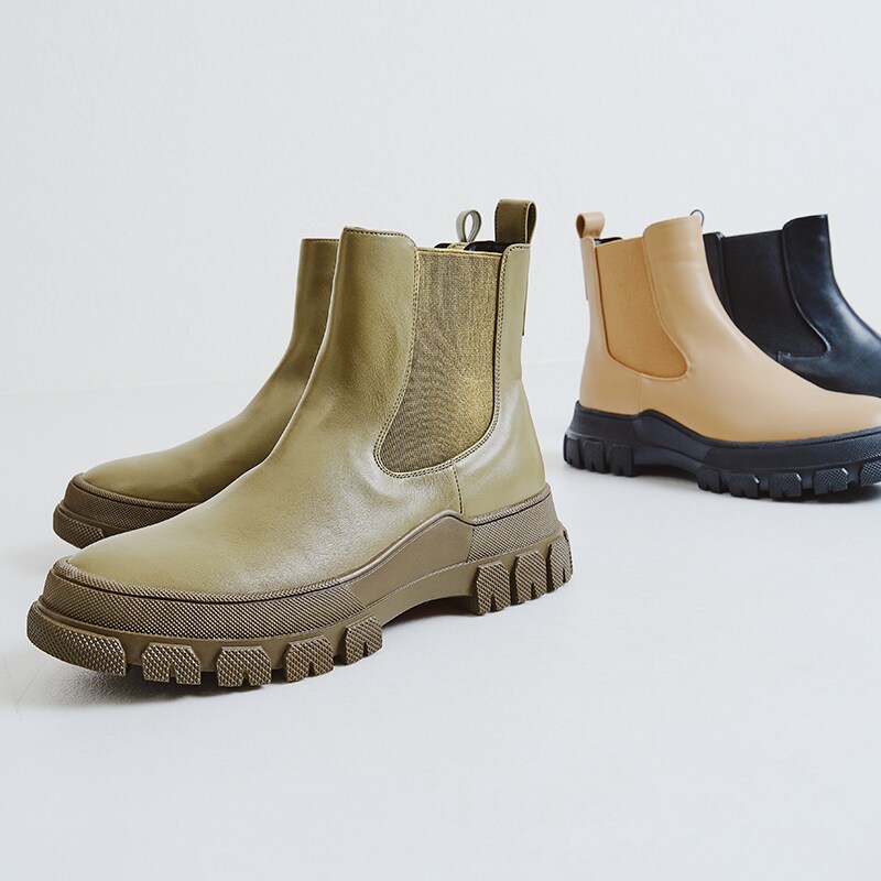 ボリュームソールサイドゴアブーツ/21404 | オリエンタルトラフィック