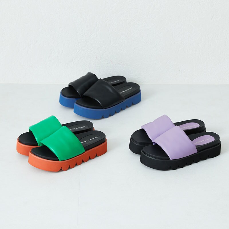 ★値下げ★【新品・未使用】 SLIPPER US8 トングサンダル 厚底トングサンダル/31241 | オリエンタルトラフィック(ORiental