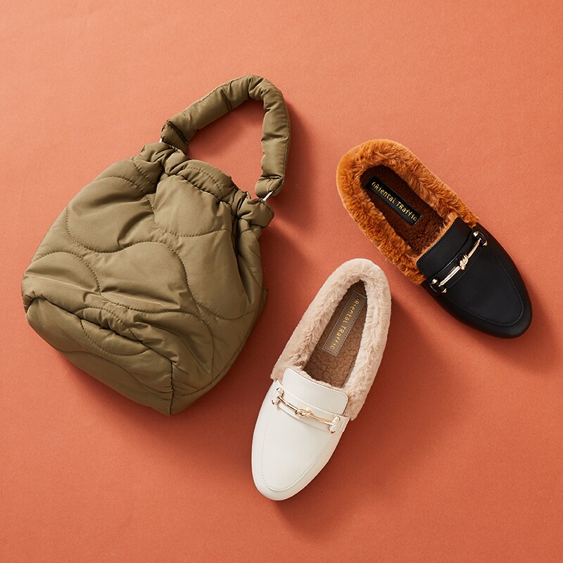 ゴールドモチーフファーローファー/31307 | オリエンタルトラフィック