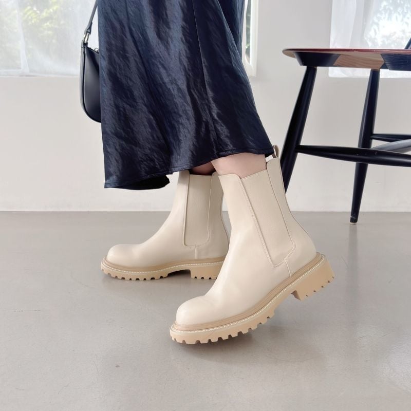 ビジューバックル付きスニーカーブーツ/NM22681 | ノイエマルシェ(neue