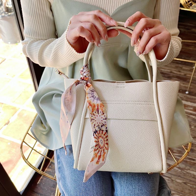 2wayスカーフ付きスクエアハンドバッグ/BA-221 | オリエンタル