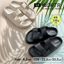 ダブルベルト厚底サンダル/OT3220 ビーチサンダル 厚底