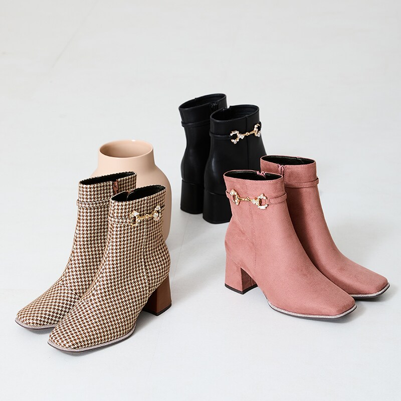 Tory Burch ショートブーツ サイドジップ 7 1/2M トリーバーチ