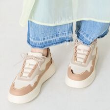 オリエンタルトラフィック(ORiental TRaffic)の配色コートソールスニーカー/OT3756