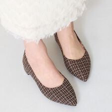 オリエンタルトラフィック(ORiental TRaffic)のローヒール【跳べるパンプス/シリーズ累計販売数150万足突破】メタリックラインフラット/R-3218