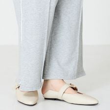 オリエンタルトラフィック(ORiental TRaffic)の配色バックル柔らかフラットパンプス/52118