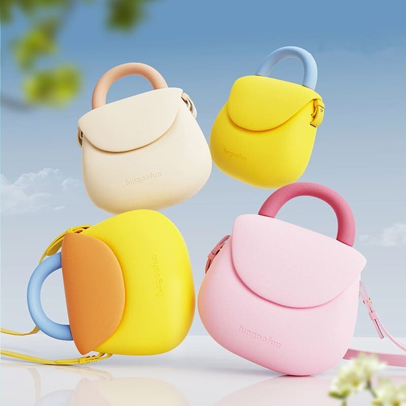 軽量 撥水 耐久【WEB限定】fungoofun EVAラウンドハンドバッグ/G-0013