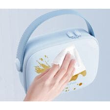 軽量 撥水 メイクポーチ【WEB限定】fungoofun EVAミラー付きポーチ/G-0024