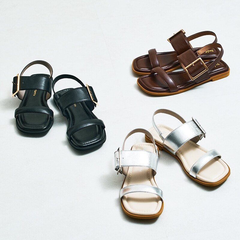 orion出品 ベルトバックルフラットサンダル/52217 | オリエンタルトラフィック