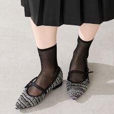 オリエンタルトラフィック(ORiental TRaffic)の【25秋冬新作】ポインテッドトゥツイードパンプス/51319