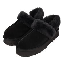 オリエンタルトラフィック(ORiental TRaffic)のふわふわあったか【25秋冬新作】厚底ムートン2wayサンダル/51320