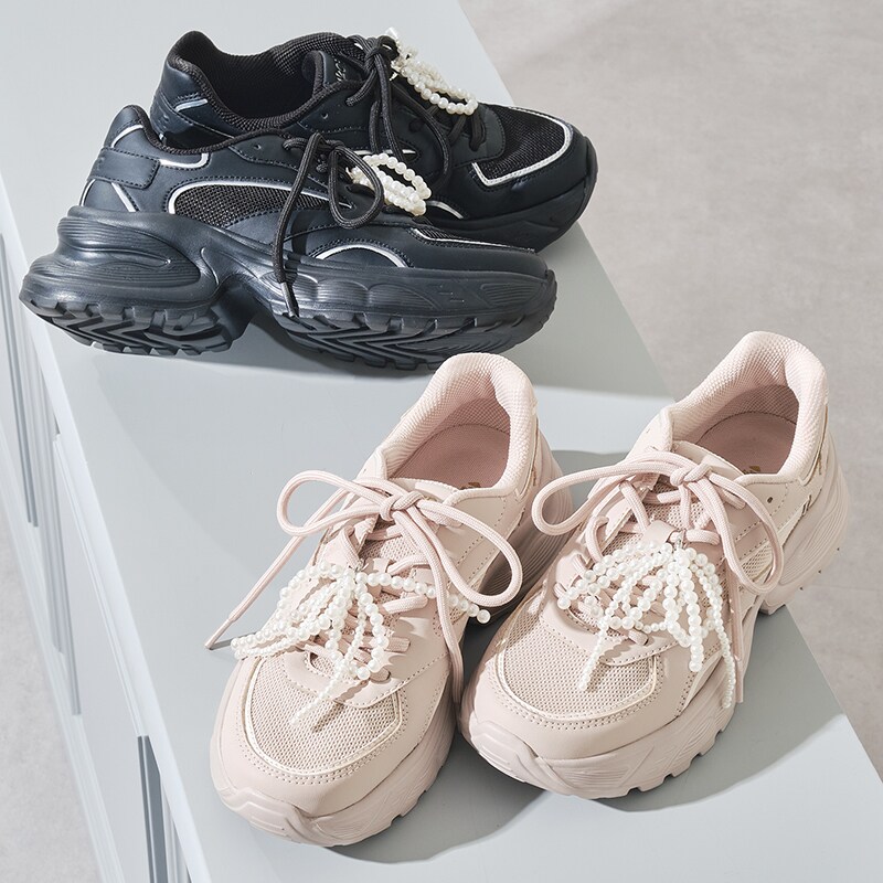 25秋冬新作】【人気商品】厚底 サイドファスナー ハイカット レース