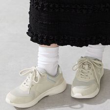 オリエンタルトラフィック(ORiental TRaffic)の軽量【25秋冬新作】サイドロゴメッシュスニーカー/OT3784