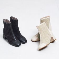 オリエンタルトラフィック(ORiental TRaffic)のツイードブーツ/41480