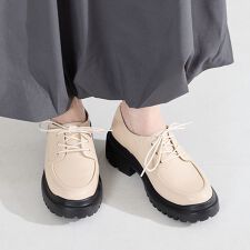 【26春夏新作】厚底レースアップシューズ/62117