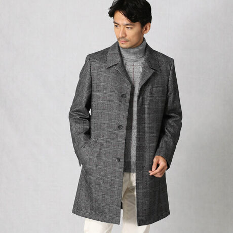 チェックコート コムサ メン Comme Ca Men 07 17mw03 1 ファッション通販 マルイウェブチャネル