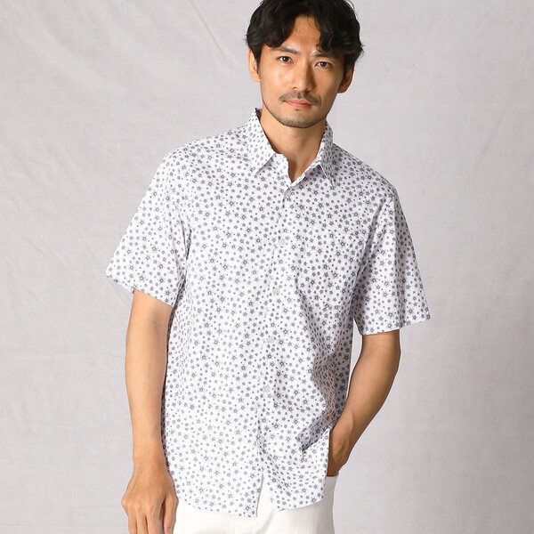フラワープリント 半袖シャツ | コムサ・メン(COMME CA MEN) | 07