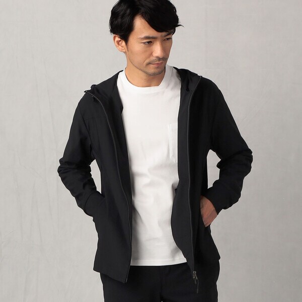 希少サイズ COMME CA MEN コムサメン 羊革 ラムレザー パーカー trim_fce_item66f11da3a449e.jpg