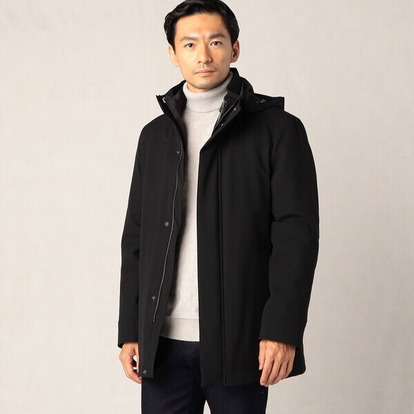 ウールライクラミネーション3WAYコート | コムサ・メン(COMME CA MEN