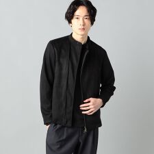 スエードジャージー カラーブルゾン