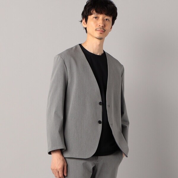 Chambrer】ノーカラー ジャケット / セットアップ対応 | アダムエロペ
