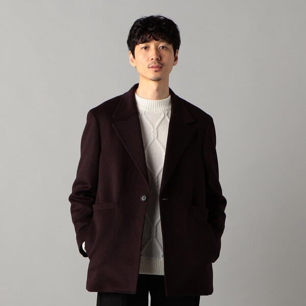 SOFT MELTON CHESTER LONG COAT／ソフト