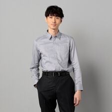 コットンオックス  レギュラーカラーシャツ