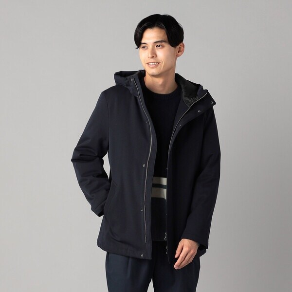 coco 中古 ワック WAAC メンズ ブルゾン 2(M) 黒×グレー フルジップ 裏起毛 中綿入り cjfj897853.jpg