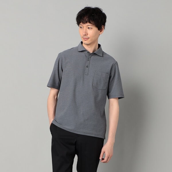 COMME CA MEN /コムサ・メン IL PRINCIPE ポロシャツ 和歌山編みIL PRINCIPEジャージー ポロシャツ | コムサ・メン(COMME CA