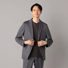 【セットアップ対応】マイクロメッシュエアージャージー テーラードジャケット