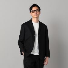 【セットアップ対応】尾州産 クラシックウールギャバ 3Bジャケット