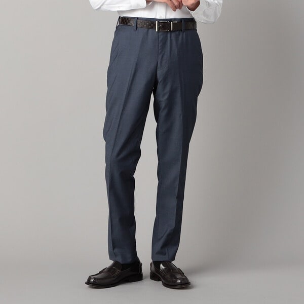 コムサ・メン（COMME CA MEN）/【セットアップ対応】チェルッティ プレステージ super130’s ウールギャバ スラックス cf021-10642-01b.jpg?basethum=225