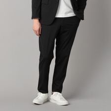 【セットアップ対応】福井産　ナイロントリコットジャージー　テーパードパンツ