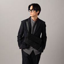 【２WAY】CORDURA(R)ナイロンクラッチバッグ