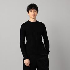 リンクスジャカード クルーネックニット