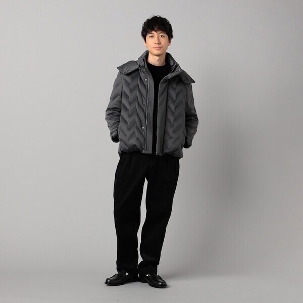 矢振柄 3D ダウンブルゾン | コムサ・メン(COMME CA MEN) | マルイ