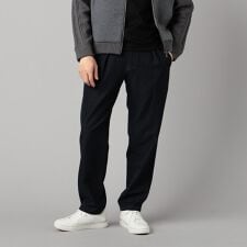 尾州産裏起毛 2WAYストレッチ タックパンツ