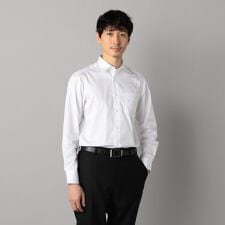 アルビニ コットンブロード レギュラーカラーシャツ