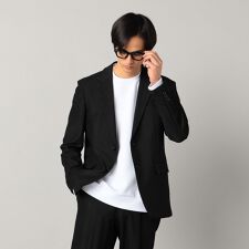 【セットアップ対応】4WAYストレッチデニムライクジャージー テーラードジャケット