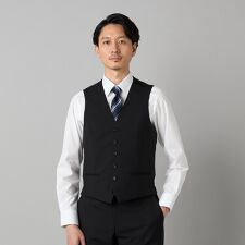 【スリーピース対応】尾州産 ウールトロピカル ベスト