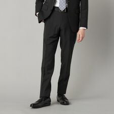 【セットアップ対応】尾州産 ポリエステルストレッチ ドビー スラックス