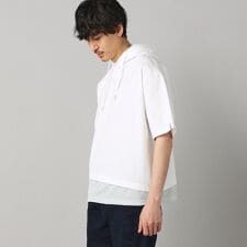 裾メッシュ切替 フーディー