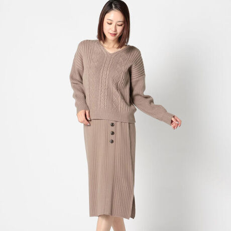 ケーブルニットセットアップ ミューズ リファインド クローズ Mew S Refined Clothes ファッション通販 マルイウェブチャネル Ca000 416 84 01 ケーブルニットセットアップ ミューズ リファインド クローズ Mew S Refined Clothes ファッション通販 マルイウェブチャネル Ca000 416 84 01