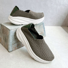 洗える 軽量 厚底 スリップオンスニーカー